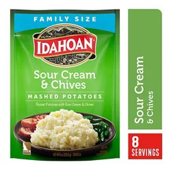 Idahoan Sourcream & Chive Family Size Potatoes - 8 Oz
