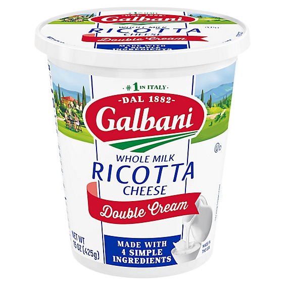 slide 1 of 1, Galbani Double Crem Ric - 15 Oz, 15 oz