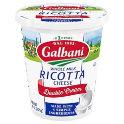 Galbani Double Crem Ric - 15 Oz