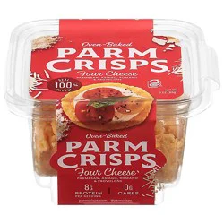 Parm Crisps Four Cheese Oven Baked Crisps - 3 Oz.