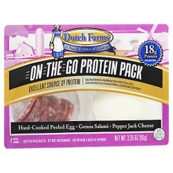 Dutch Farms Hard Boiled Egg, Genoa & Pepperjack Cheese