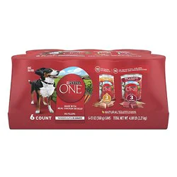 Purina One Smartblend Chicken And Brown Rice Wet Dog Food - 6-13 Oz