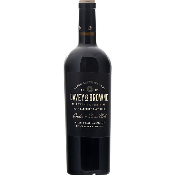 slide 1 of 1, Davey & Browne Cab Sauv Wine - 750 Ml, 750 ml