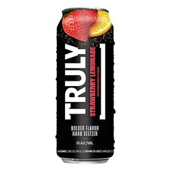 Truly Hard Seltzer Strawberry Lemonade In Can - 24 Fl. Oz.
