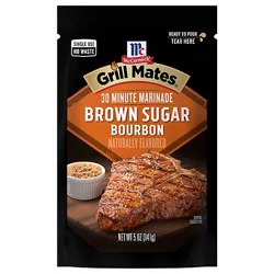 Mccormick Grill Mates Brown Sugar Bourbon Single Use Marinade - 5 Oz