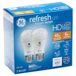 Ge Led Refresh A19 40w Eq 2ct - 2 Ct