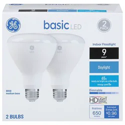 Ge Led Basic R30 65w Eq Daylight 2ct - 2 Ct