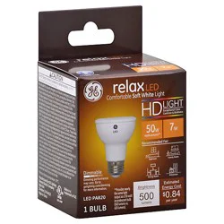 Ge Led Relax Par20 50w Eqv 1ct - Ea