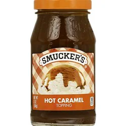 Smuckers Hot Caramel Dessert Topping - 12 Oz