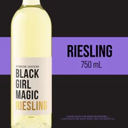 Black Girl Magic Riesling California Wine - 750 Ml