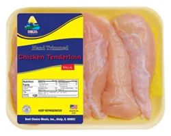 Delta Sunrise Halal Chicken Tenderloins - 1 Lb