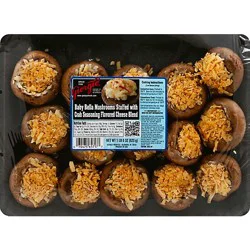 Mushrooms Baby Bella Crab Stuffed - 22 Oz