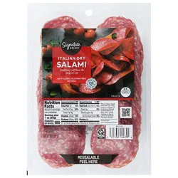 Signature Select Italian Dry Salami - Each