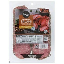 Signature Select Peppered Salami - Each