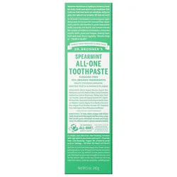Dr Bronner Toothpaste Spearmint - 5 Oz