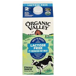 Organic Valley 2% Lactose Free Milk - 64 Fz