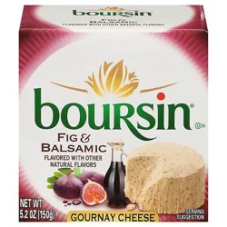 Boursin Fig & Balsamic Gournay Cheese - 5.2 Oz