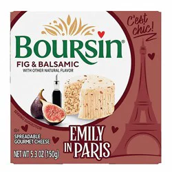 Boursin Fig & Balsamic Gournay Cheese - 5.2 Oz