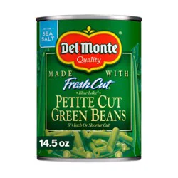 Del Monte Blue Lake Petite Cut Green Beans - 14.5 Oz