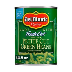 Del Monte Blue Lake Petite Cut Green Beans - 14.5 Oz