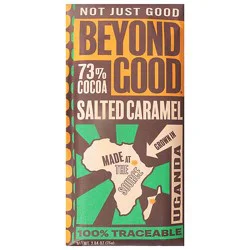 Beyond Good Chocolate Bar Salted Caramel - 2.64 Oz