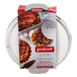 Gc Stone Rnd Dish W Lid 1.5qt - Ea