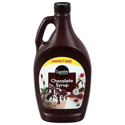 Signature Select Chocolate Syrup Family Size - 48 Oz
