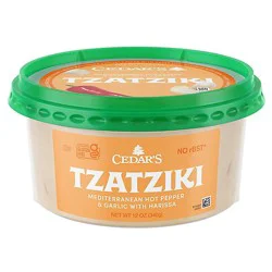 Cedars Mediterranean Hot Pepper Tzatziki - 12 Oz.