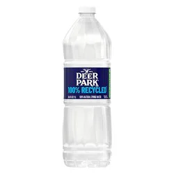 Deer Park No Flavor Natural Spring Water Bottle - 33.8 Oz
