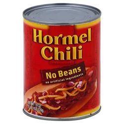 Hormel Chili No Beans - 19 Oz
