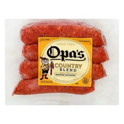 Opas Country Blend Smoked Sausage - 16 Oz