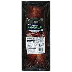 Signature Select Baby Back Ribs Seahawks - 24 Oz
