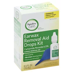 Signature Care Earwax Removal Aid Drops Kit -.5 Fz
