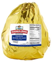 Farmer John Ham Cooked Whole Foil Wrapped - 18 Lb