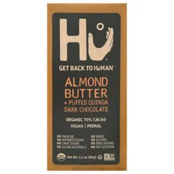Hu Choc Almond Butter W Quinoa - 2.1 Oz