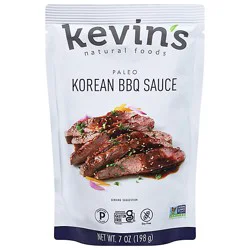 Kevins Natural Foods Korean Bbq Sauce - 7 Oz