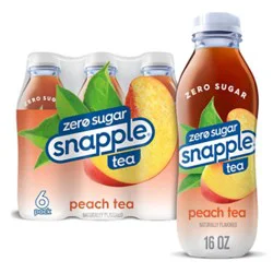 Snapple Diet Iced Tea Peach - 6-16fz