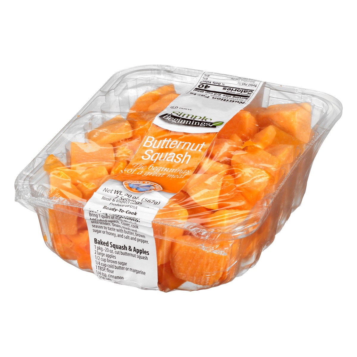 slide 8 of 11, Simple Beginnings Butternut Squash - 20 Oz, 20 oz