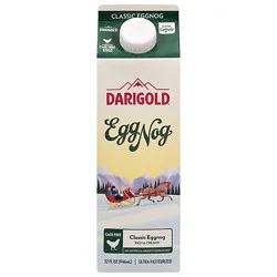 Darigold Egg Nog Quart Ultra Pasteurized Milk - 1 Quart