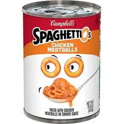 Campbell's Spaghettios Canned Pasta With Chicken Meatballs - 15.6 Oz
