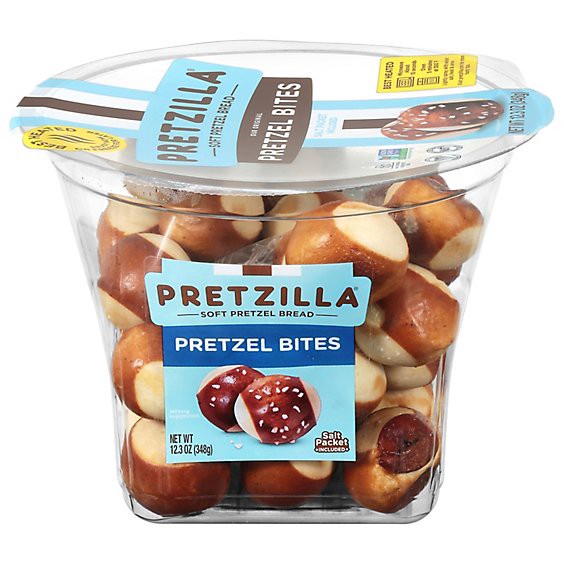 slide 1 of 1, Pretzilla Pretzel Bites Tub - 12.3 Oz, 12.3 oz