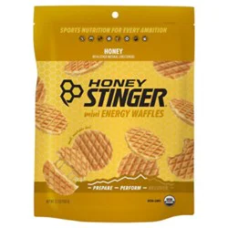 Honey Stinger Mini Waffles Honey - 5.3oz