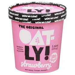 Oatly Strawberry Frozen Dessert - 16 Oz