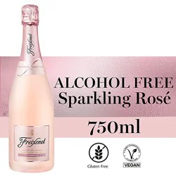 Freixenet Alcohol Free Rose Sparkling Wine Bottle - 750 Ml