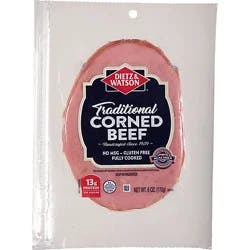 Dietz & Watson Thin Sliced Corned Beef - 6 Oz