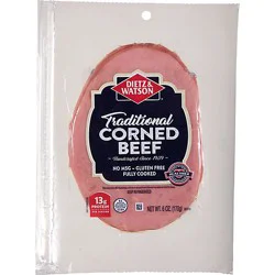Dietz & Watson Thin Sliced Corned Beef - 6 Oz