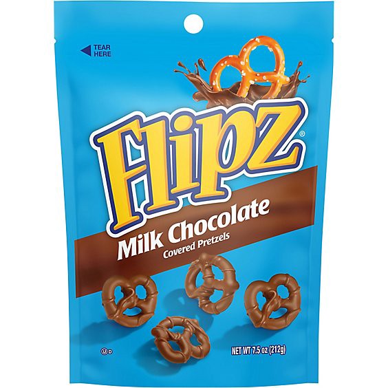 slide 1 of 10, Flipz Milk Chocolate Pretzel - 7.5 Oz, 7.5 oz