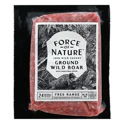 Force Of Nature Boar Grind 100% Wild Caught - 16 Oz