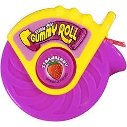 Push Pop Gummy Roll Assorted Flavors Gummy Candy - 1.04 Oz