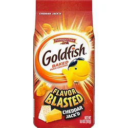 Goldfish Flavor Blasted Cheddar Jack'd Crackers - 6.6 Oz